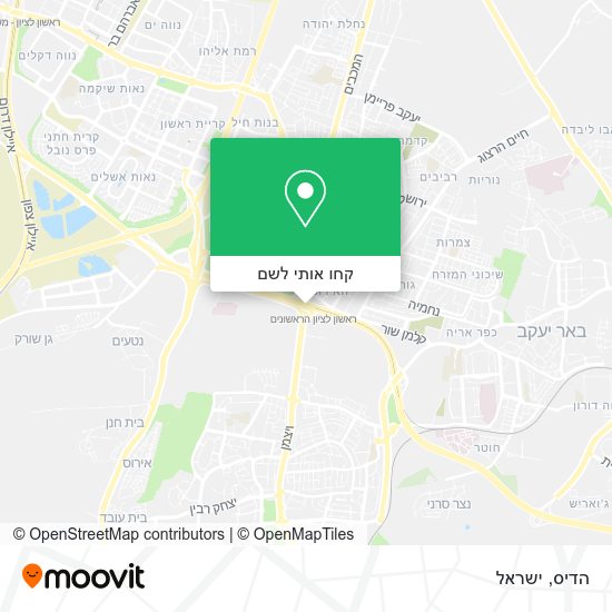 מפת הדיס