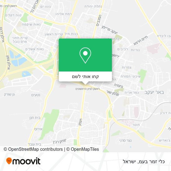מפת כלי זמר בעמ