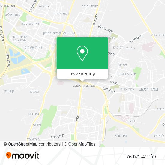 מפת דקל יריב