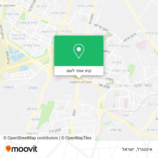 מפת אינטגרל