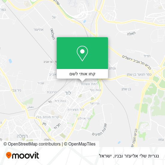 מפת נגרית שלי אליעזר ובניו