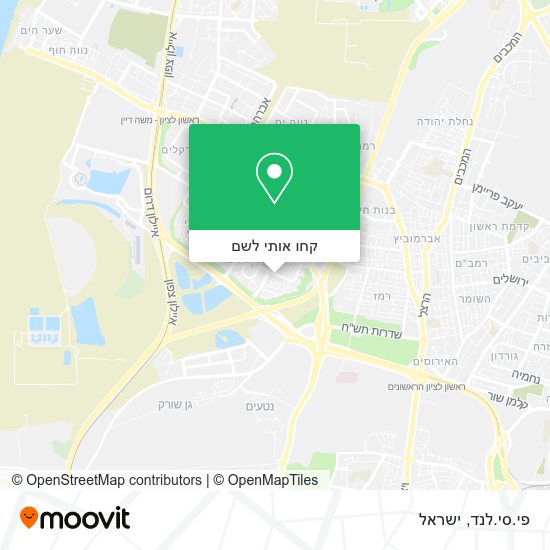 מפת פי.סי.לנד