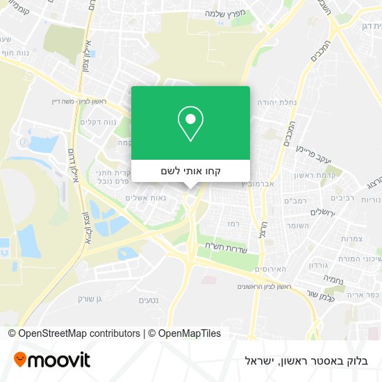מפת בלוק באסטר ראשון