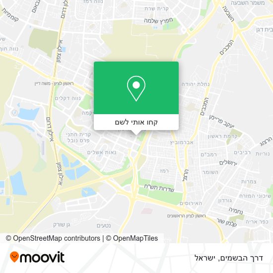 מפת דרך הבשמים