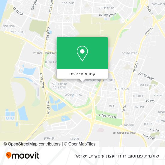 מפת שולמית פנחסוב-רו ח יועצת עיסקית