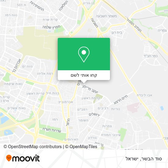 מפת סוד הבשר