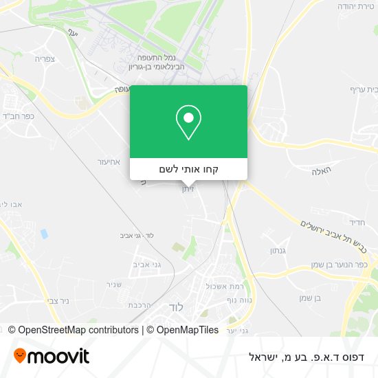 מפת דפוס ד.א.פ. בע מ