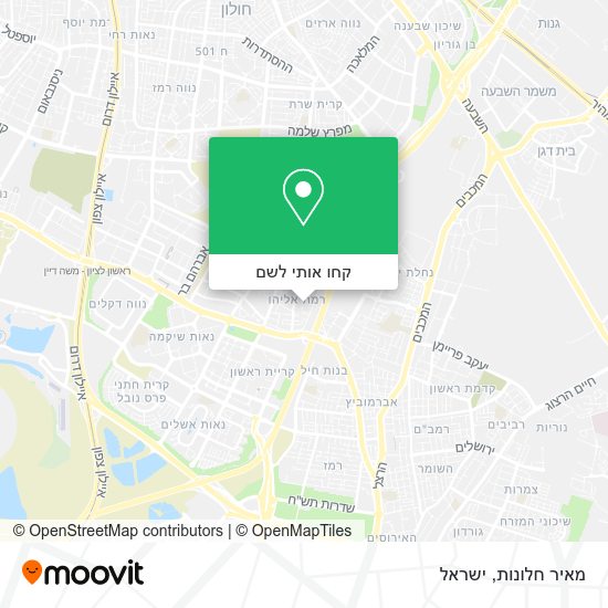 מפת מאיר חלונות