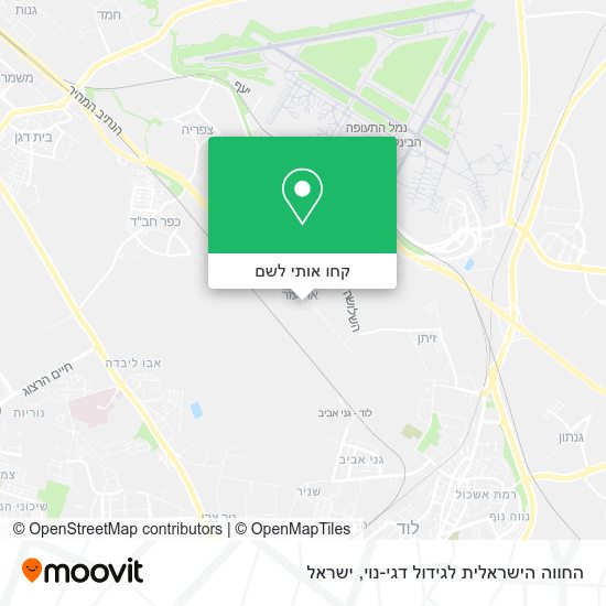 מפת החווה הישראלית לגידול דגי-נוי