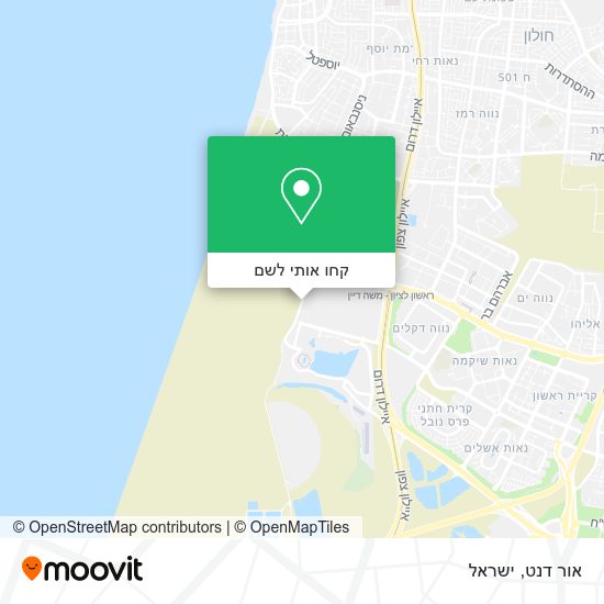 מפת אור דנט