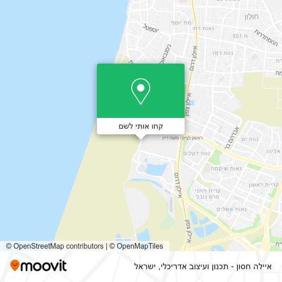 מפת איילה חסון - תכנון ועיצוב אדריכלי