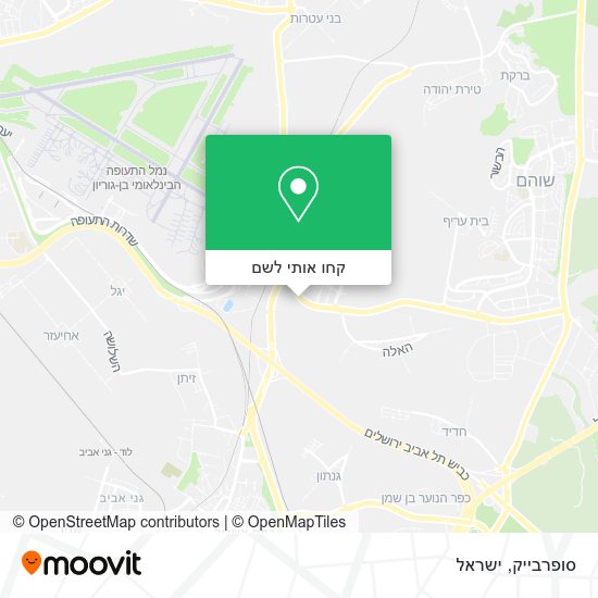 מפת סופרבייק