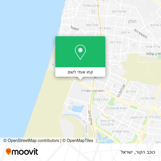 מפת כוכב הקור