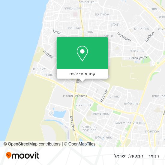 מפת רנואר - המפעל