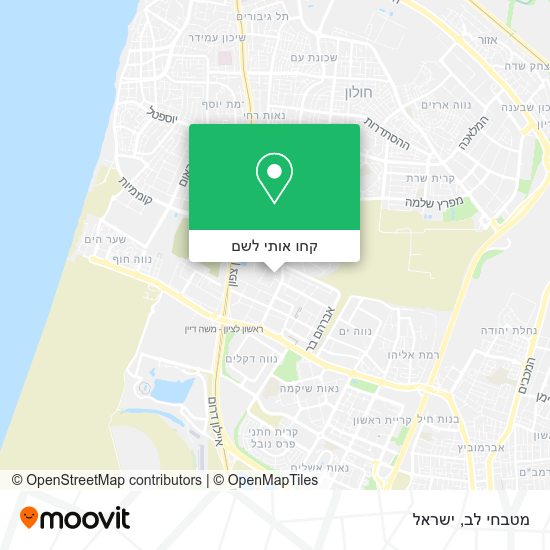 מפת מטבחי לב