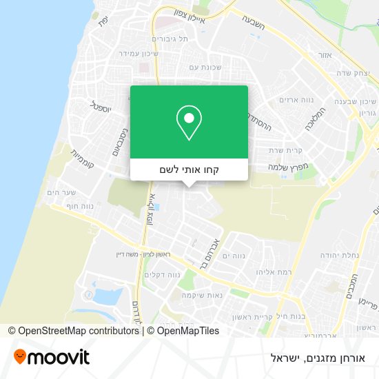 מפת אורחן מזגנים