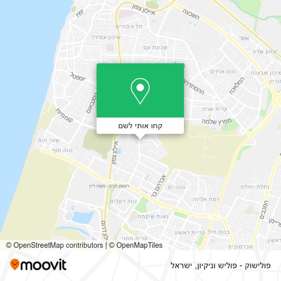 מפת פולישוק - פוליש וניקיון