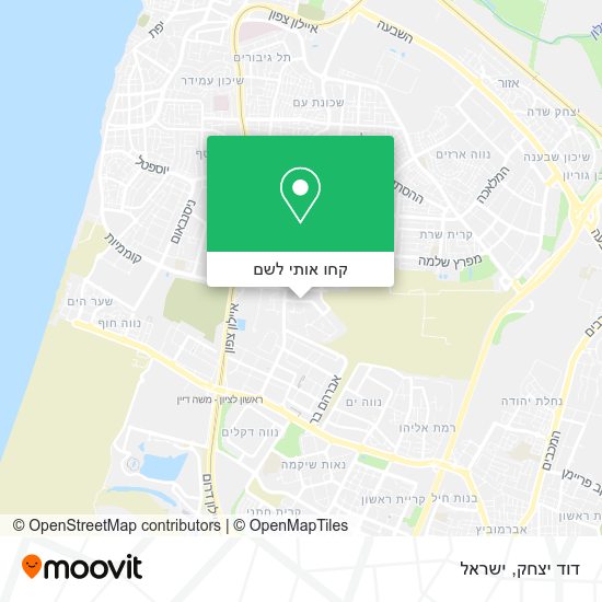 מפת דוד יצחק
