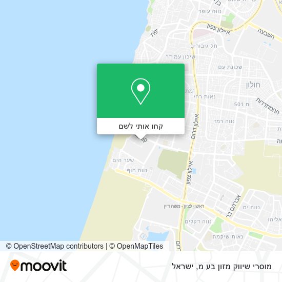 מפת מוסרי שיווק מזון בע מ