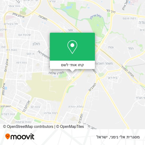 מפת מסגרית אלי נימני