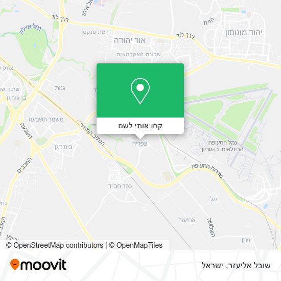 מפת שובל אליעזר