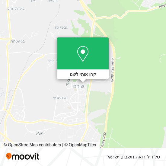 מפת טל דיל רואה חשבון