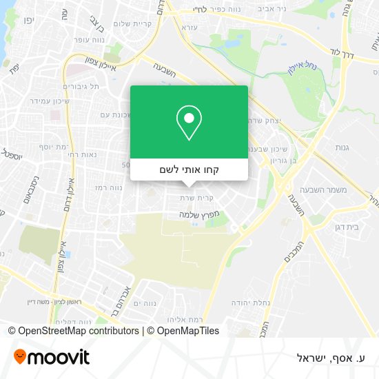 מפת ע. אסף