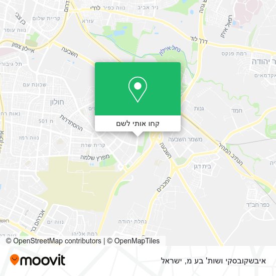 מפת איבשקובסקי ושות' בע מ