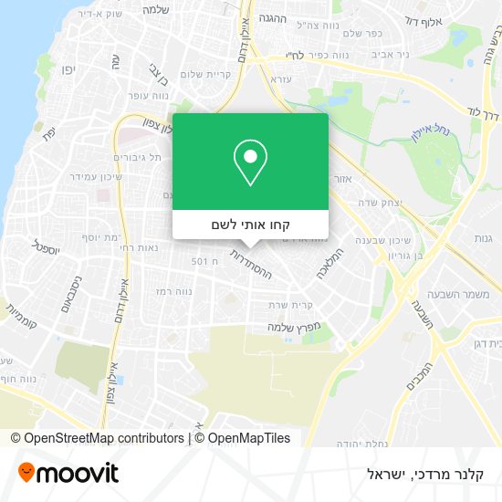 מפת קלנר מרדכי