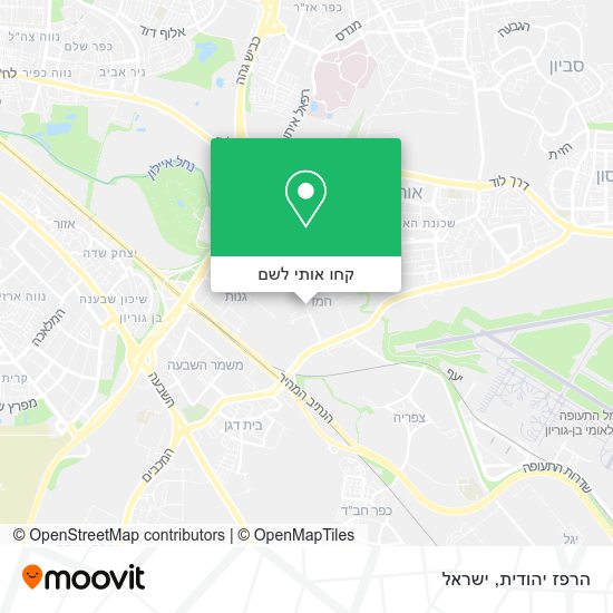 מפת הרפז יהודית