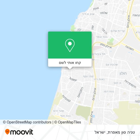 מפת טניה סון מאפרת