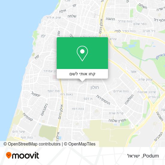 מפת Podum