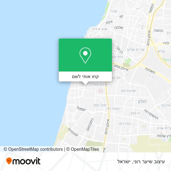 מפת עיצוב שיער רוני