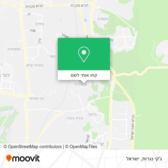 מפת ג'קי נגרות