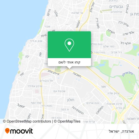 מפת אורגדה