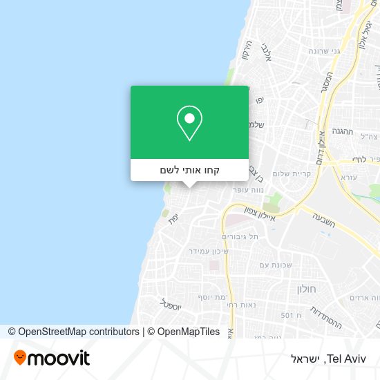 מפת Tel Aviv