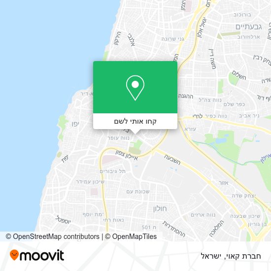 מפת חברת קאוי