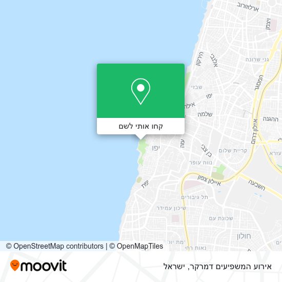 מפת אירוע המשפיעים דמרקר