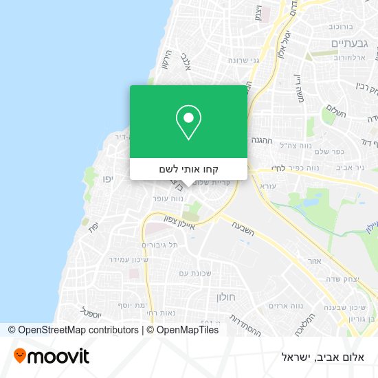 מפת אלום אביב