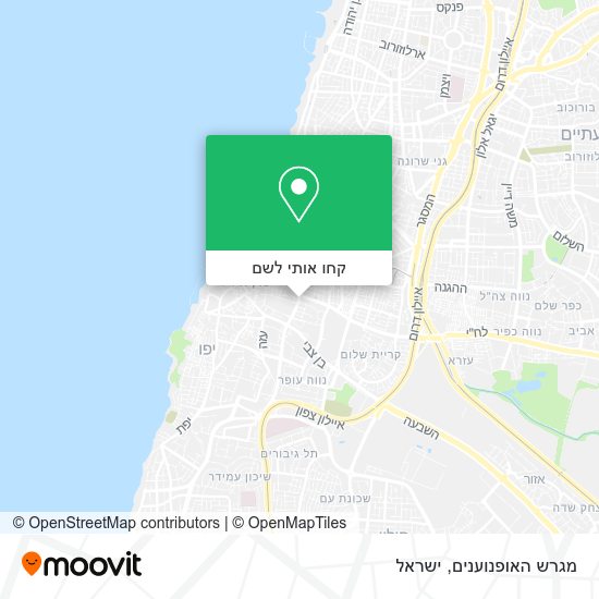 מפת מגרש האופנוענים