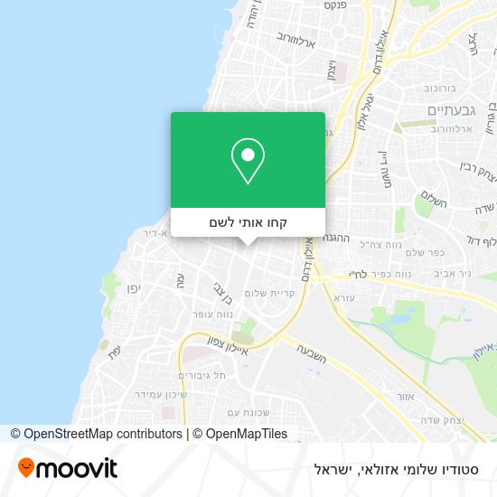 מפת סטודיו שלומי אזולאי