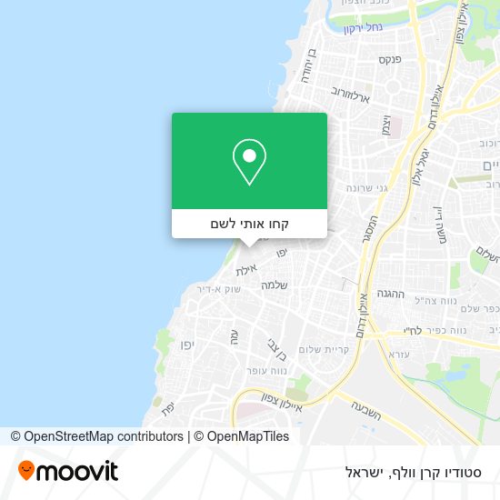 מפת סטודיו קרן וולף
