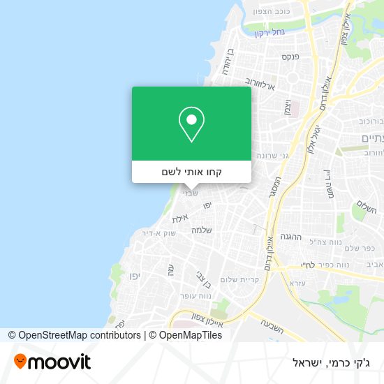 מפת ג'קי כרמי
