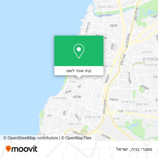מפת מאגרי בניה