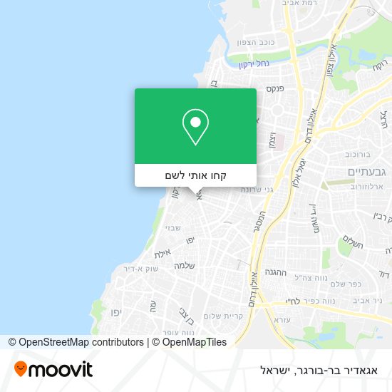מפת אגאדיר בר-בורגר