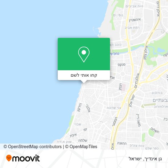 מפת גן אינדיך