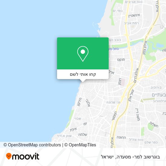 מפת בוגרשוב למר- מסעדה
