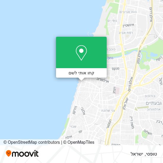 מפת טופסי