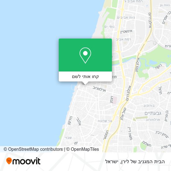 מפת הבית המגניב של לירן