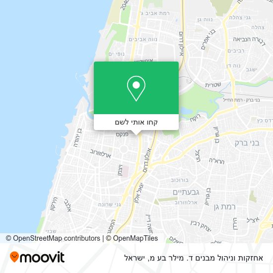 מפת אחזקות וניהול מבנים ד. מילר בע מ